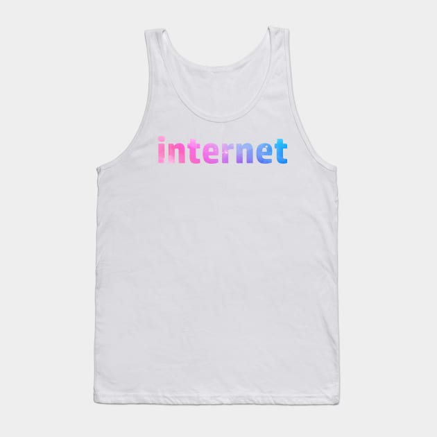 Internet Tank Top by MysticTimeline